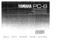 Yamaha PC-8 - Owners Manual 